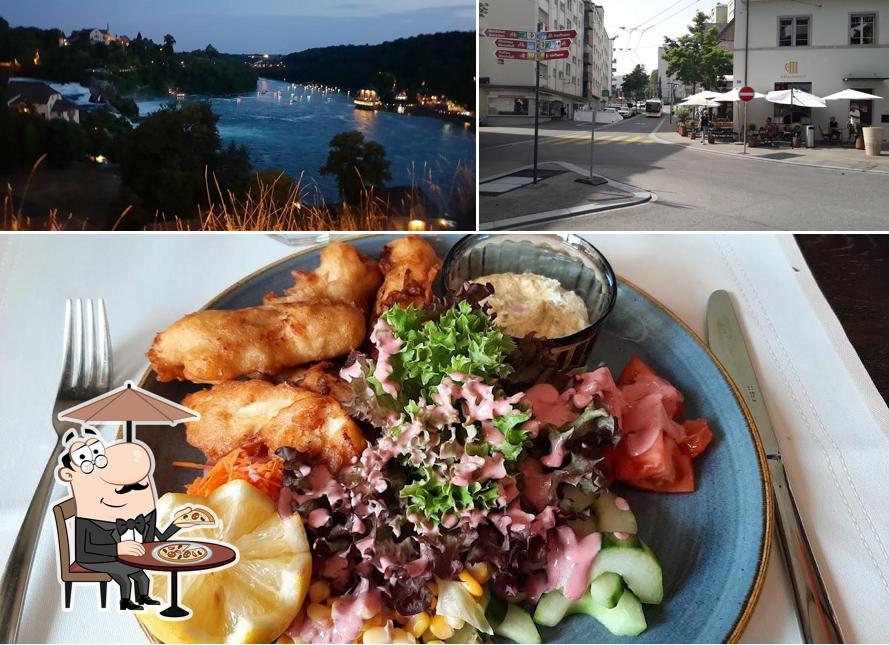 Tra le varie cose da Restaurant Grünerbaum si possono trovare la esterno e cibo Tra le varie cose da Restaurant Grünerbaum si possono trovare la esterno e cibo