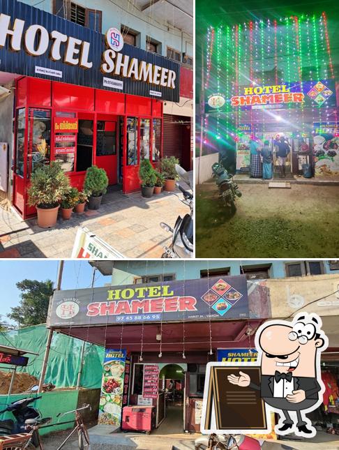 The exterior of Hotel Shameer