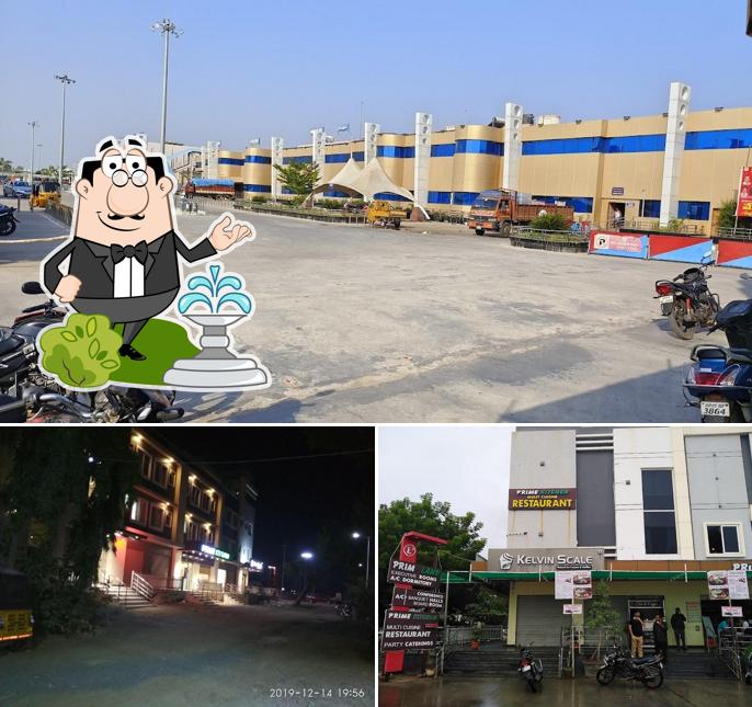 Check out how Hotel prime land tiffin looks outside