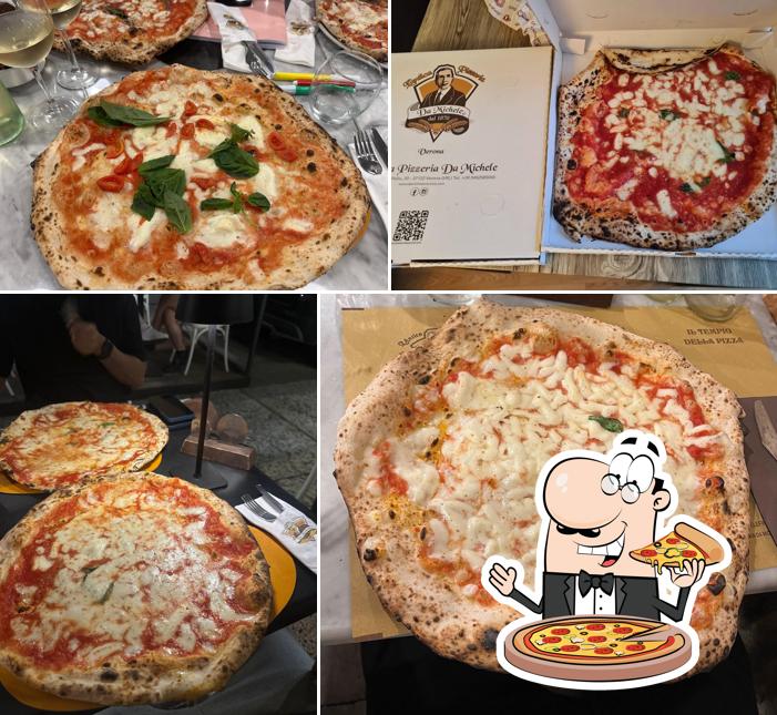 A L'antica Pizzeria Da Michele, puoi goderti una bella pizza