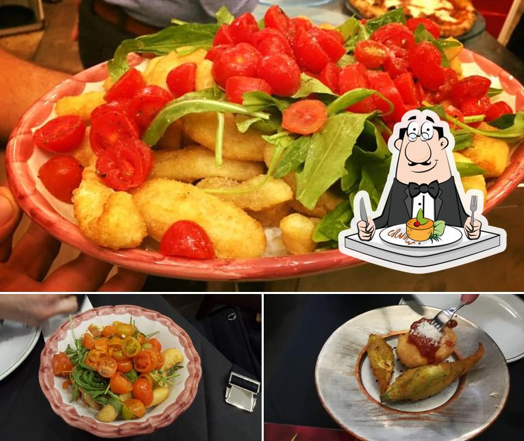 Cibo al Pizzeria Starita a Materdei