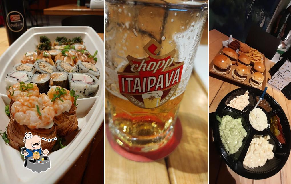 Comida em Dublin Sushi