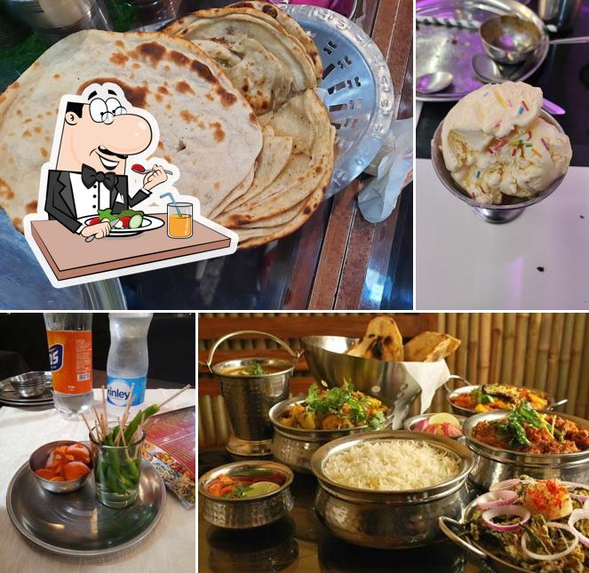 Food at Parveen Vaishno Dhaba