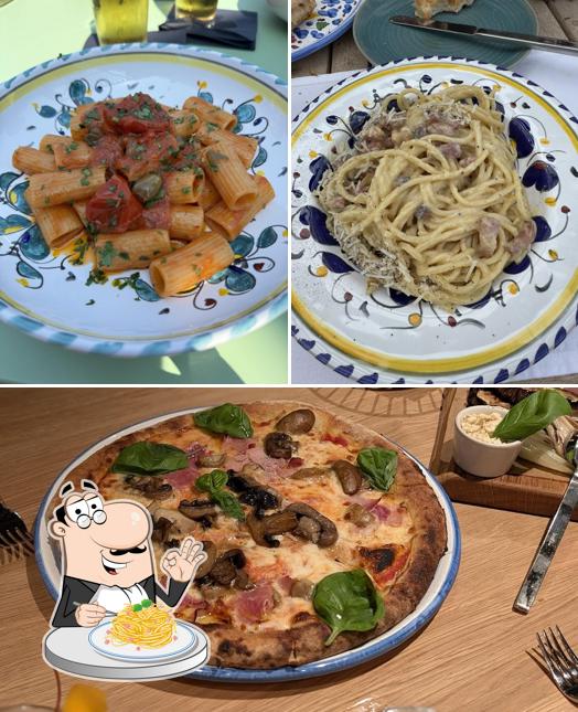 Spaghetti alla carbonara al A-ROSA Lago di Garda