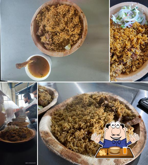 Meals at SLV Dum Biryani