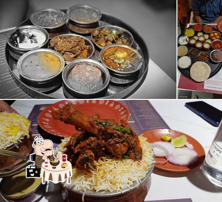 Food at Subbarao Military Hotel