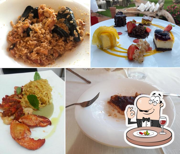 Cibo al Ristorante La Rocca da Chiara