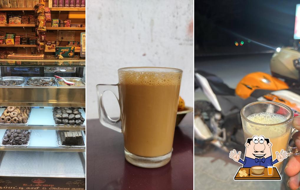Food at Udankudi Karupatti coffee