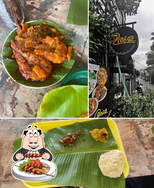 Food at Urula restaurant