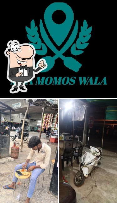 Check out how MBA Momo's wala looks outside
