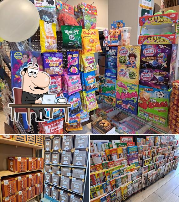 La immagine di interni e cibo da Non Solo Tabacchi - H24, Cartoleria, Edicola