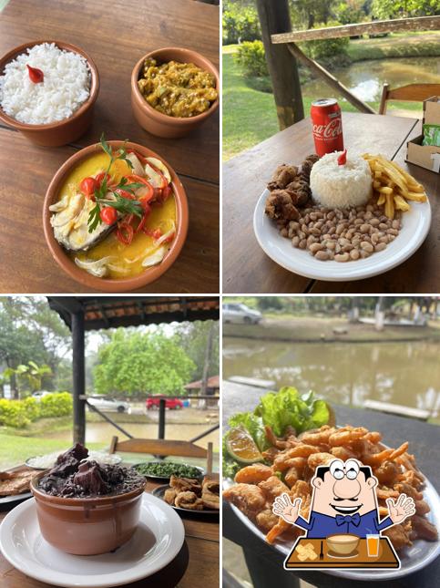 Platos en Pesqueiro Recanto do Gilson