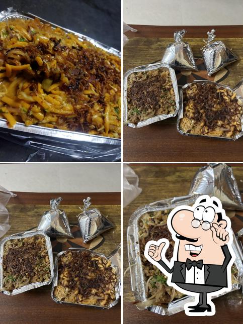Among various things one can find interior and food at Andavan Atho kadai