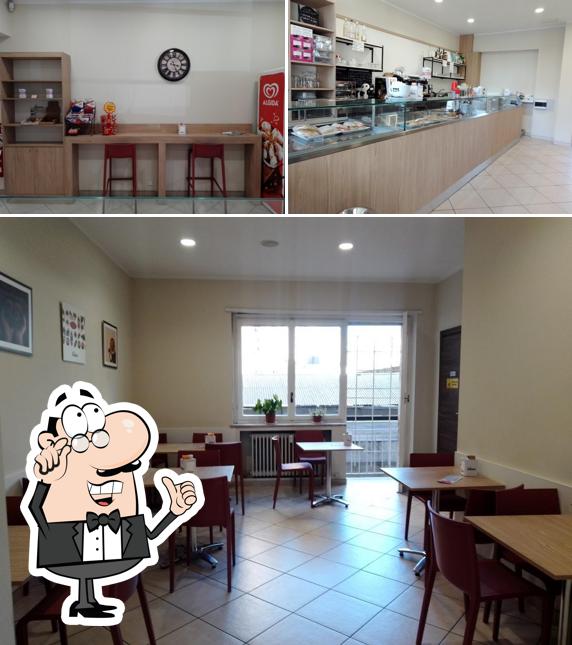 Gli interni di Caffetteria Ideale