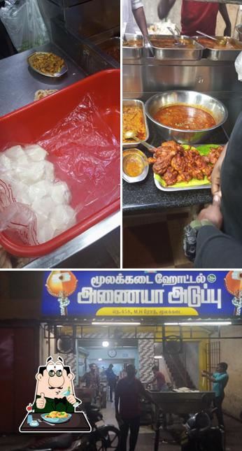 Food at Hotel Sri Impala