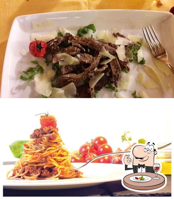 Cibo al Ristorante Trovatore