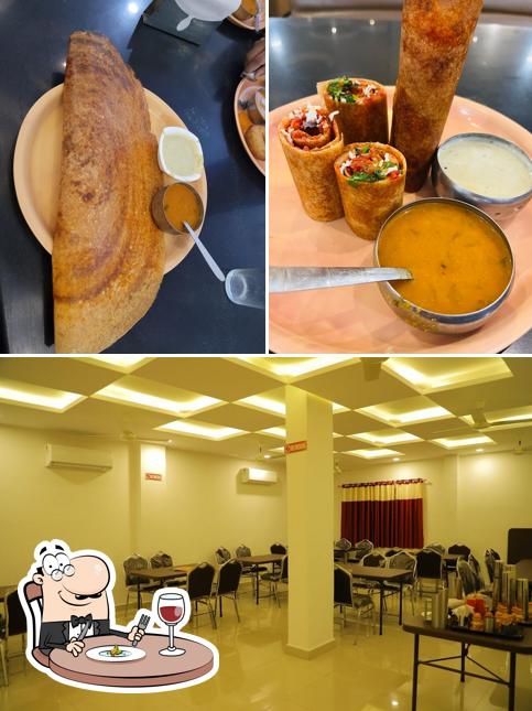 The restaurant's food and interior