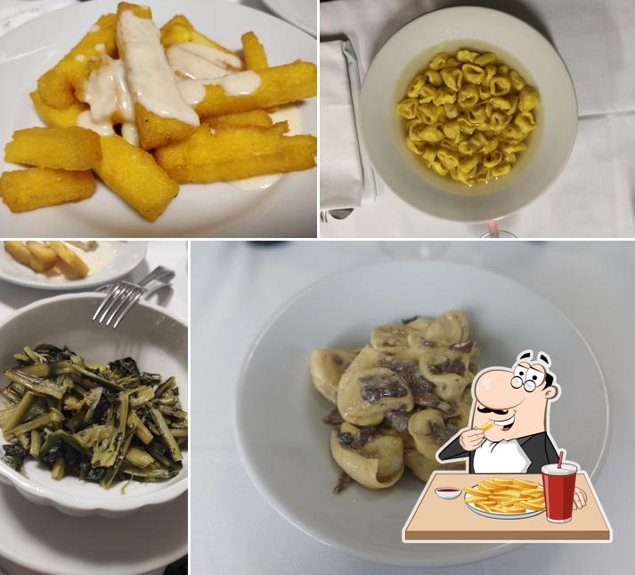 Patatine fritte al Trattoria Amelia