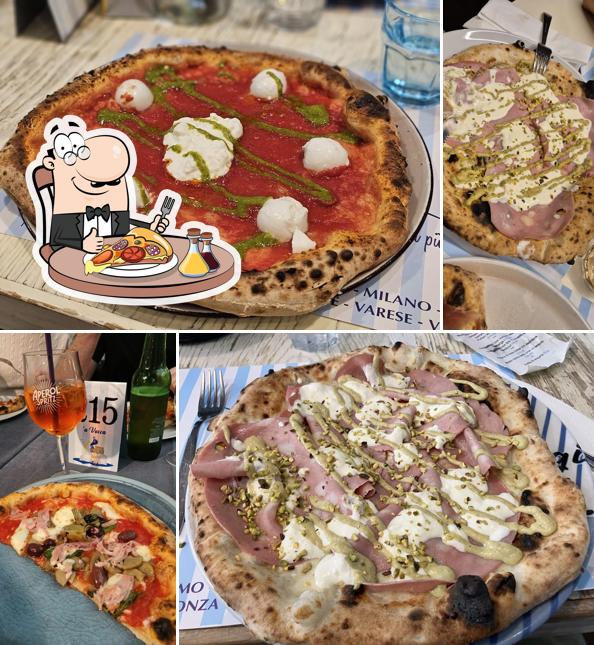 Prenditi tra le molte varianti di pizza