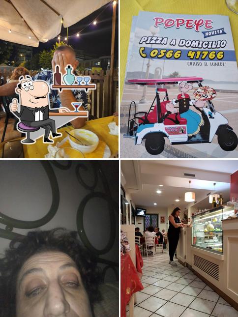 Siediti a un tavolo di Pizzeria Popeye
