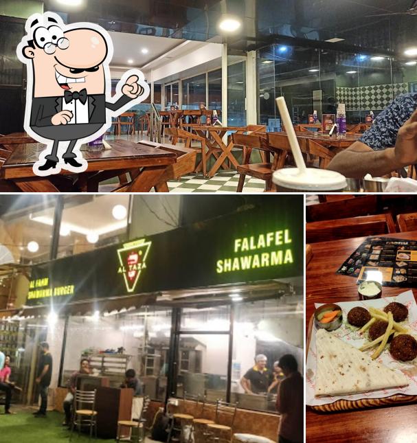 The interior of Al Taza - Edappally