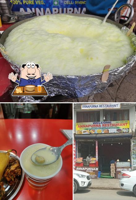 Annapurna Restaurant is distinguished by food and exterior
