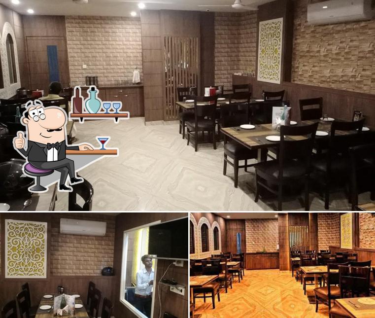 The picture of Banarasi Flavours’s interior and dining table