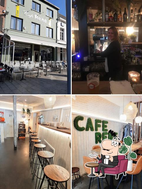 L'intérieur de Café René