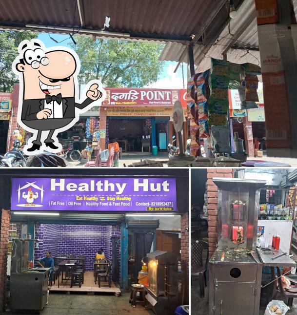 Among various things one can find interior and exterior at Health Hut