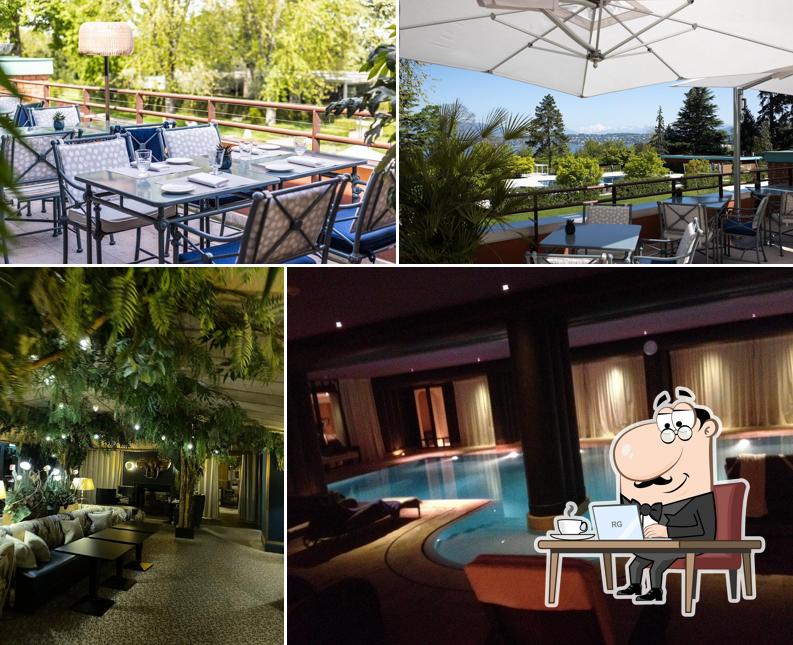 Gli interni di Le Loti Restaurant & Bar