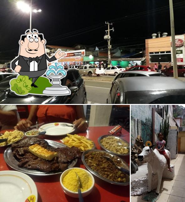 Desfrute da vista do exterior Picanha Beach