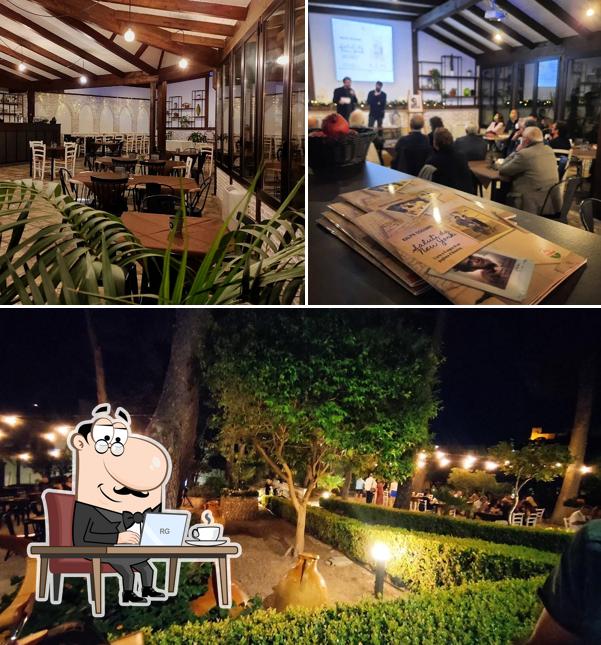 Gli interni di Posto 55