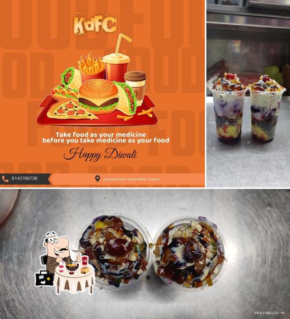 Food at KdFC cool & Hot