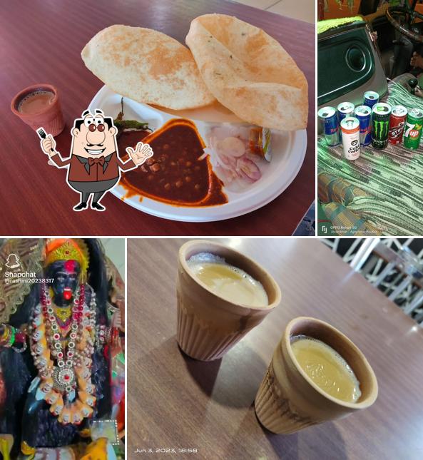 Chole bhature at Magic Food Zone (Yamuna Expressway Cafe) 153KM RHS