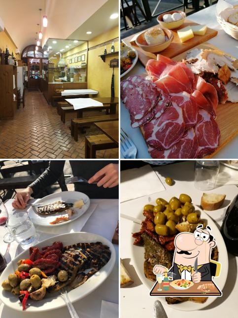 Cibo al Osteria Fraschetta Trinca