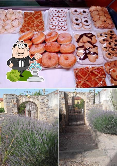 Tra le diverse cose da Panificio di Pillosu Renzo SnC si possono trovare la esterno e dolce