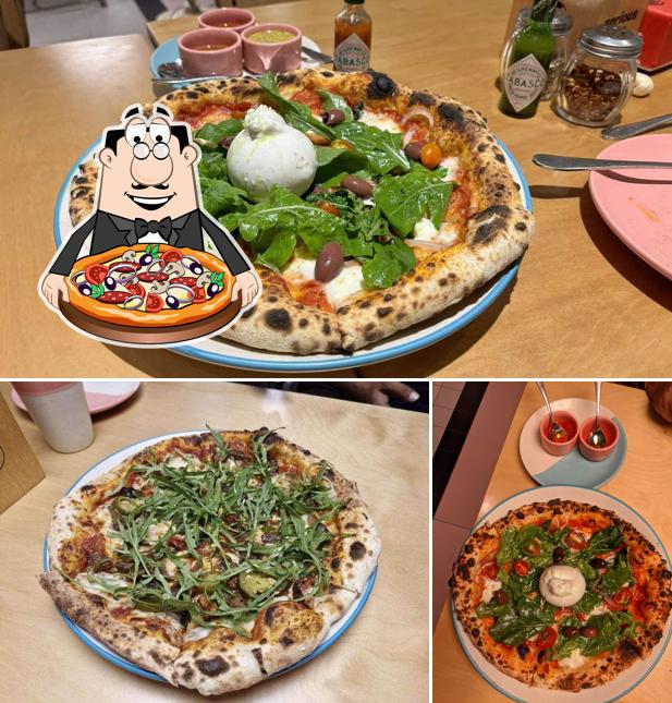 Try out different kinds of pizza