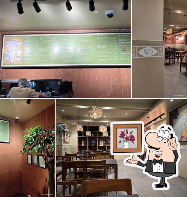 Check out how Carnatic Cafe looks inside