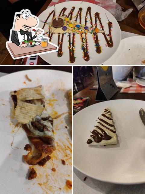 Platos en La Piazza Pizzaria