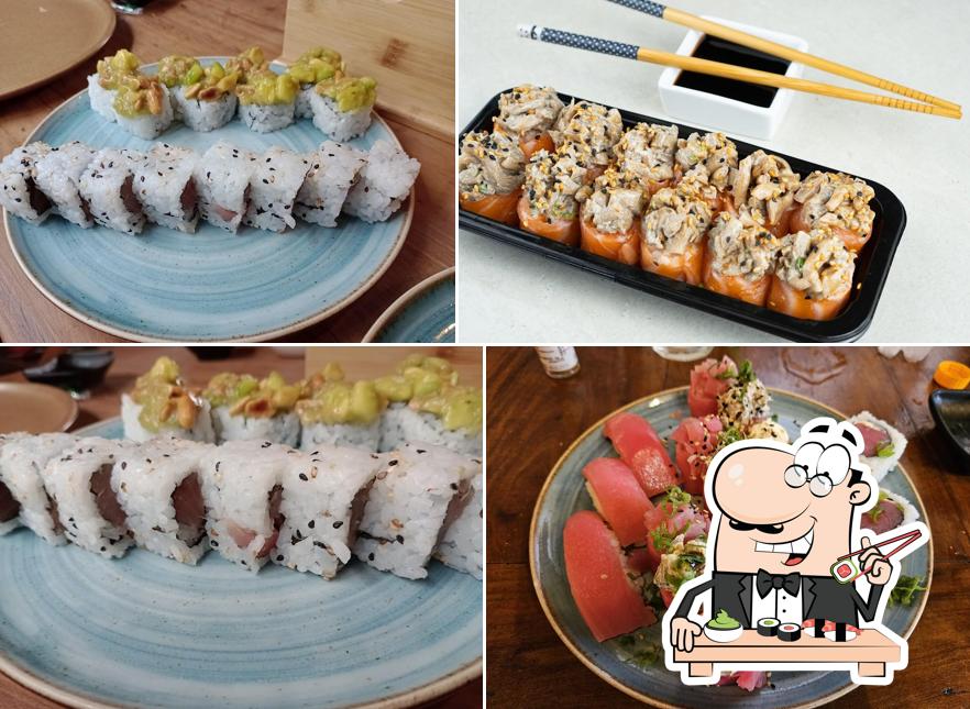 No Temakeria Tropical, você pode conseguir sushi