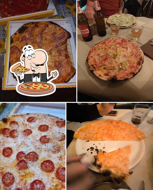Ordina tra le molte varianti di pizza Ordina tra le molte varianti di pizza