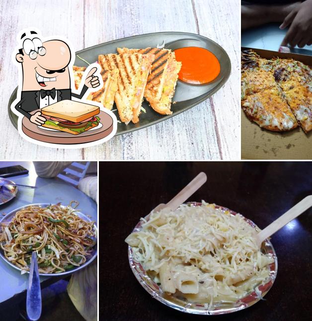 Grilled cheese sandwich at Annu Bhai MBBS