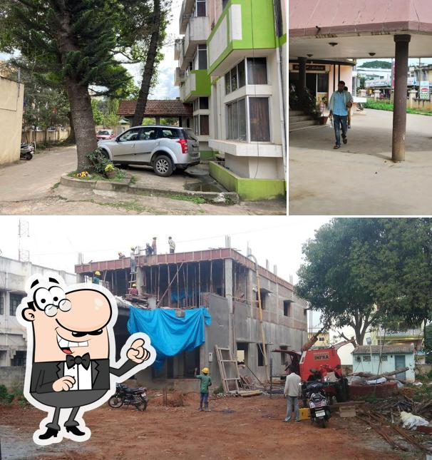 Check out how Hotel Sumukha Yathrinivas looks outside