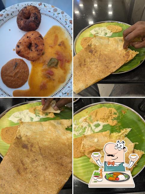 Food at Shri Amritha Cafe