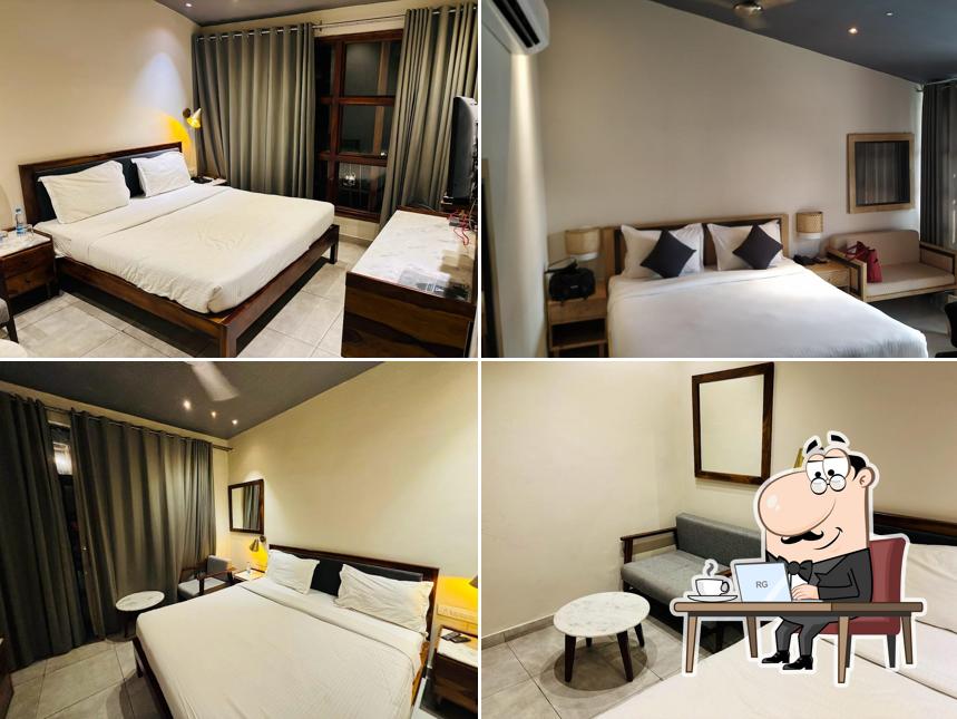 The interior of The Artist House, Udaipur