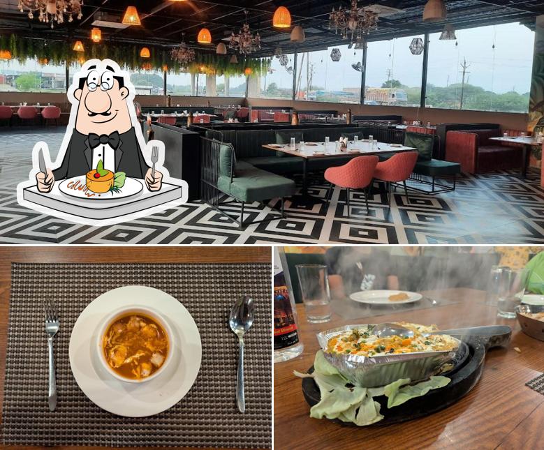 The photo of food and interior at Gateway by Modi's