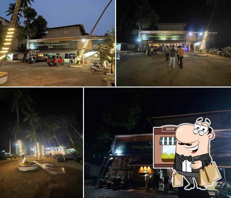 Check out how Club Ruskii looks outside