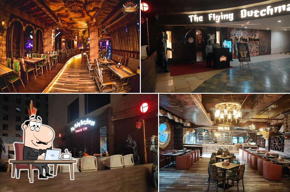 The interior of The Flying Dutchman , 5th Floor, Bhutani City Center Mall Noida Sector-32