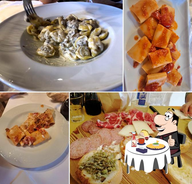 Piatto di formaggi al Agriturismo La Selva