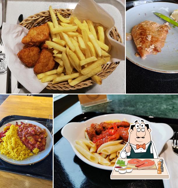 Fish and chips al Coop Restaurant Winterthur City